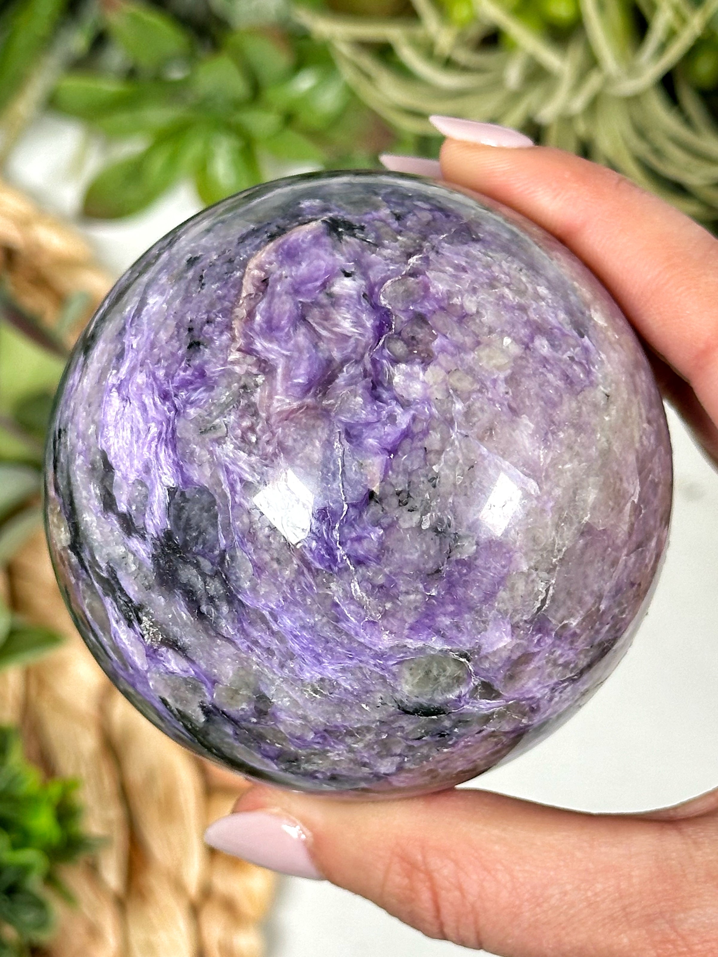 Charoite Sphere - #1