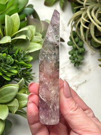 UV Reactive Amethyst Point - #11