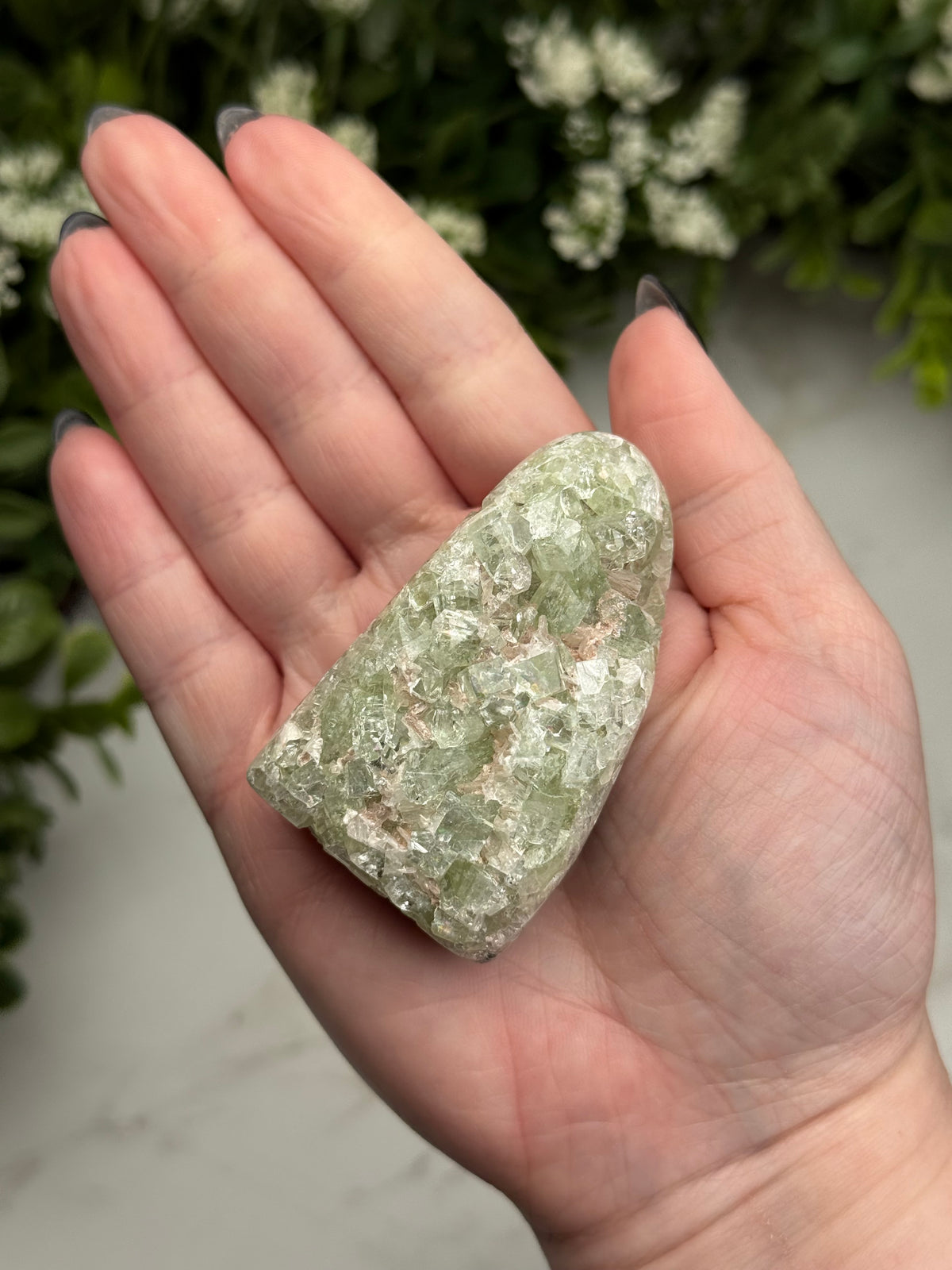 Green Apophyllite Freeform - #11
