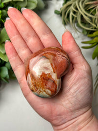 Polychrome Jasper Heart - #11