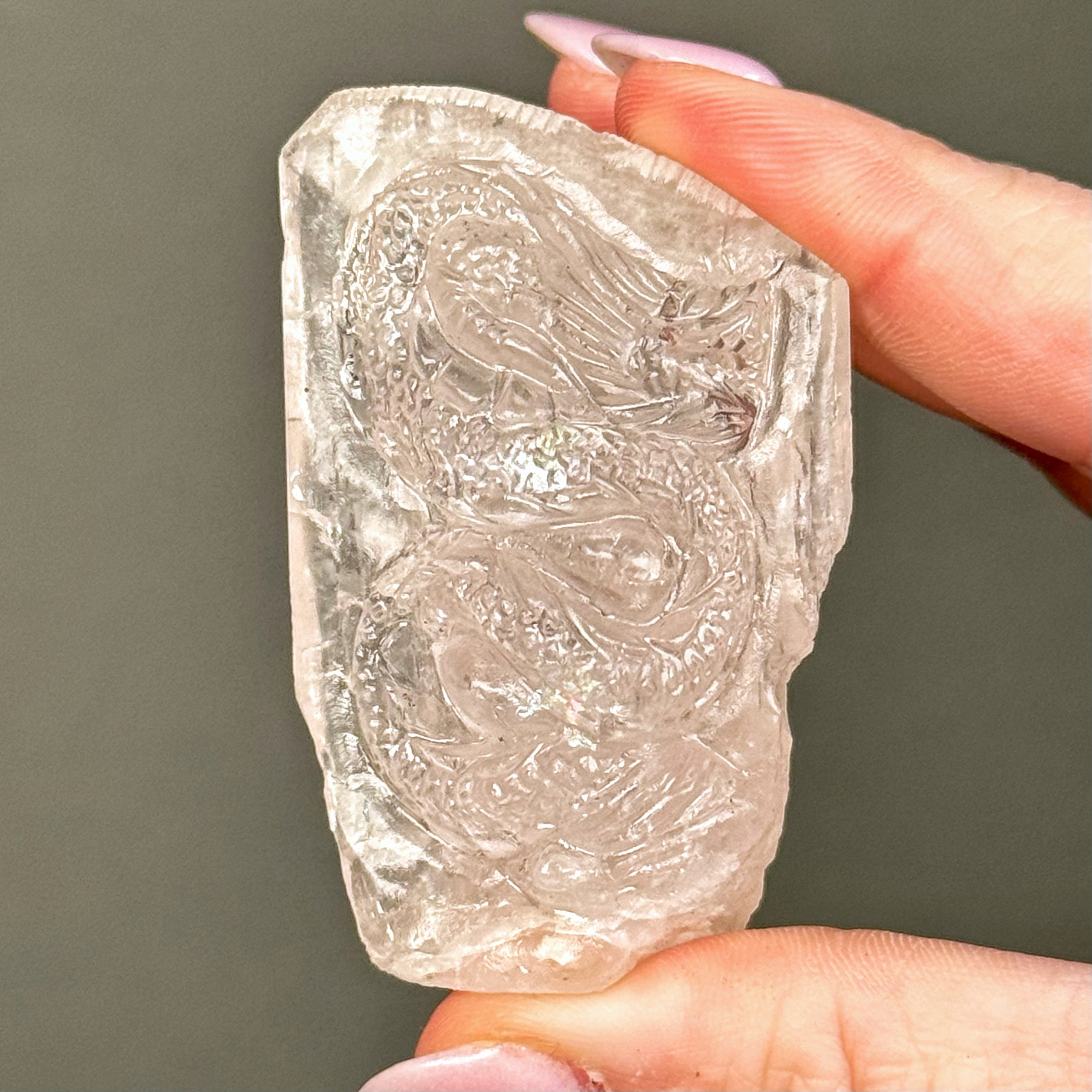 Danburite Dragon - #1