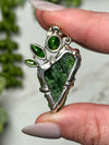 Chrome Diopside Pendant - #1