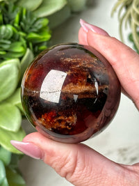 High Quality Hessonite Garnet Sphere - #1