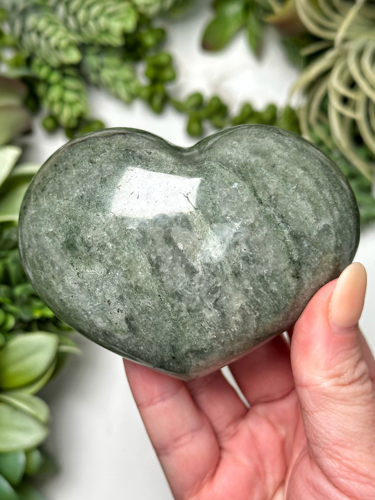 Chlorite in Quartz Heart - #8