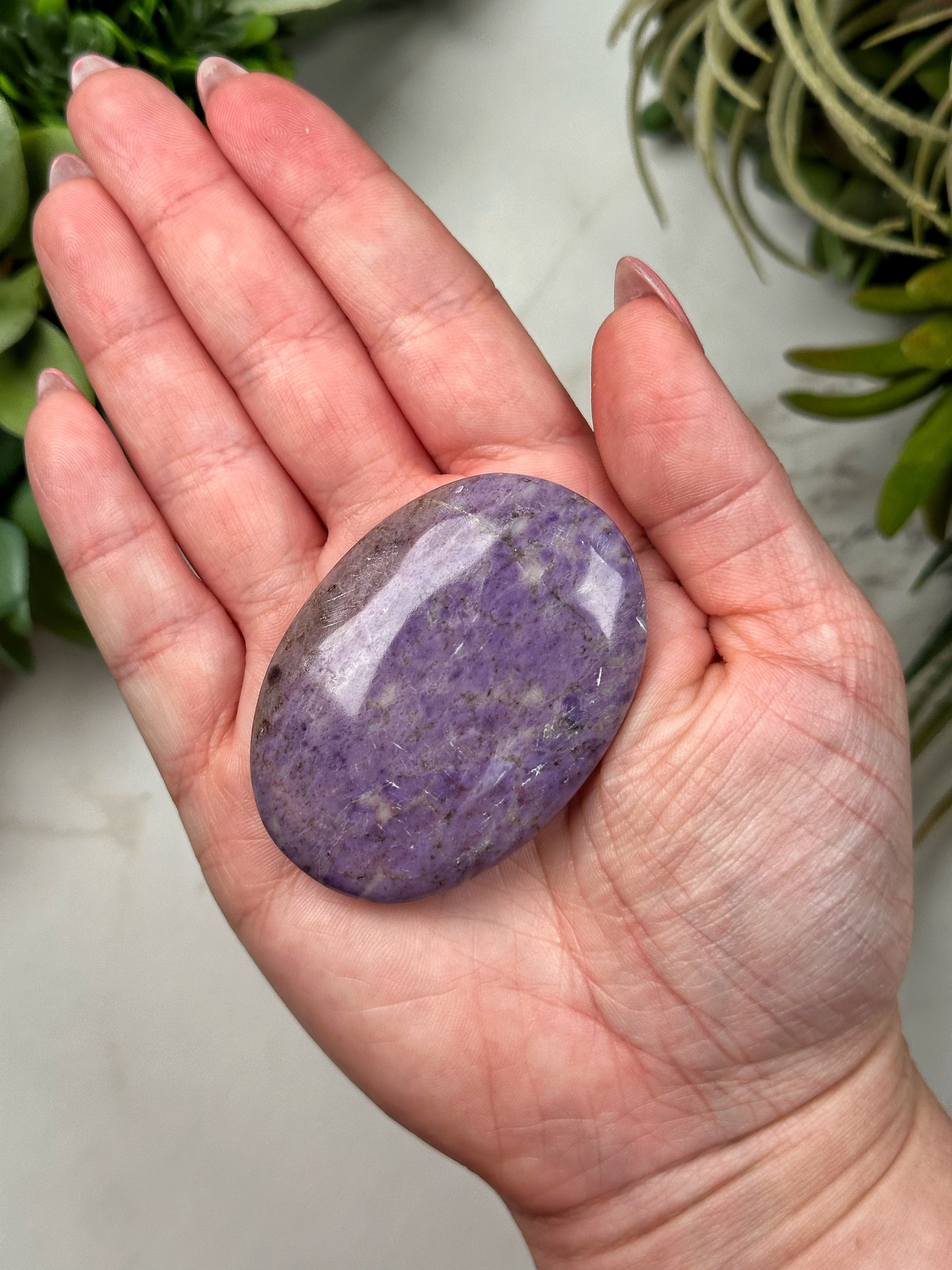 Lavender Jade Palmstone - #6