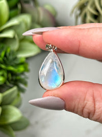 Moonstone Pendants - Crown Chakra - No. 58