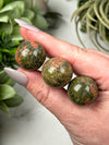 Unakite Mini Spheres - Heart Chakra - No. 29