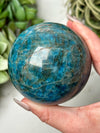Blue Apatite Sphere - #7