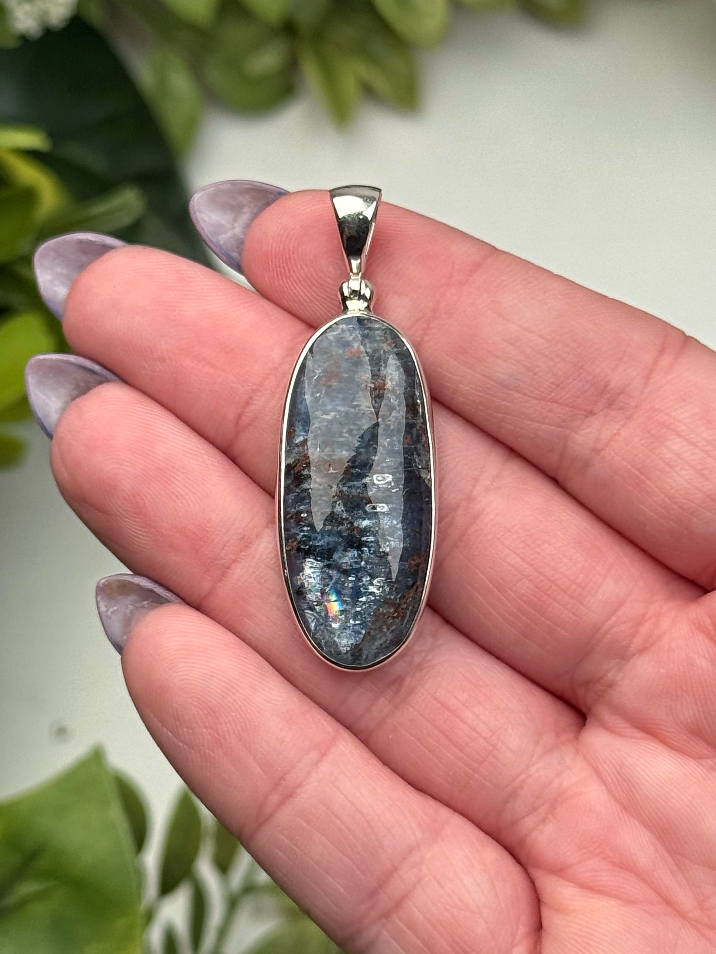 Blue Kyanite Pendant - #1