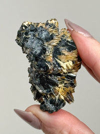 Raw Hematite with Rutile - #2