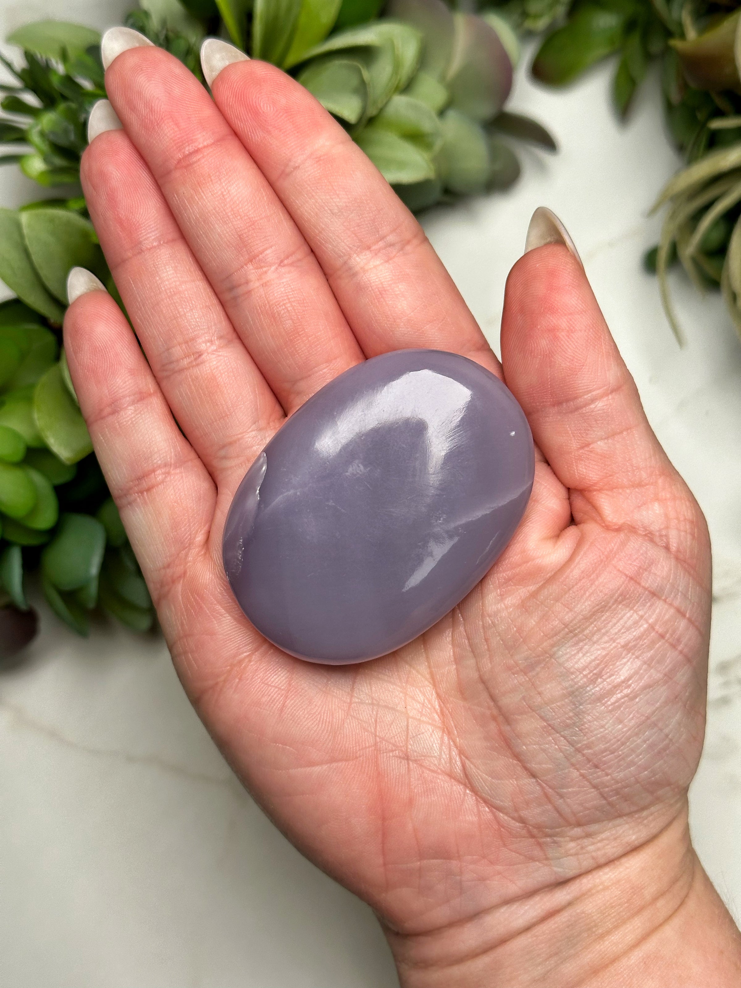 Yttrium Fluorite Palmstone - #10