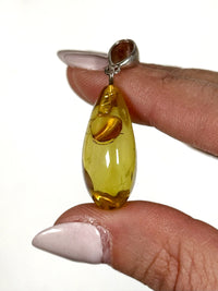 Amber Pendant -#1