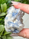 Dumortierite in Quartz - #8