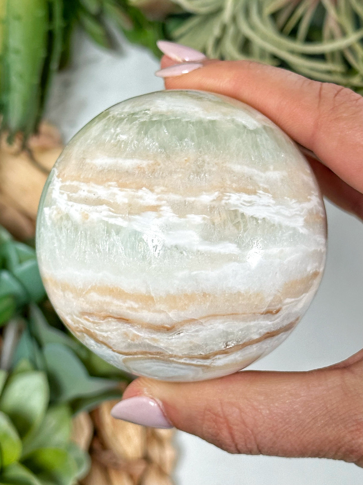 Caribbean Calcite Sphere - #2