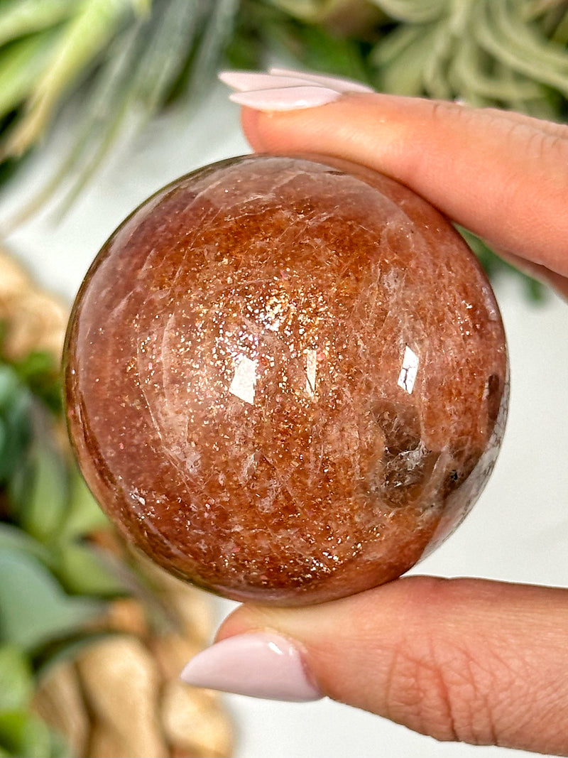 Flashy Sunstone Sphere - #1