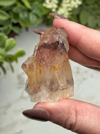 Raw Hematite in Quartz - #12