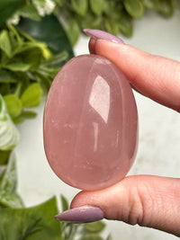 Star Rose Quartz Egg - #4