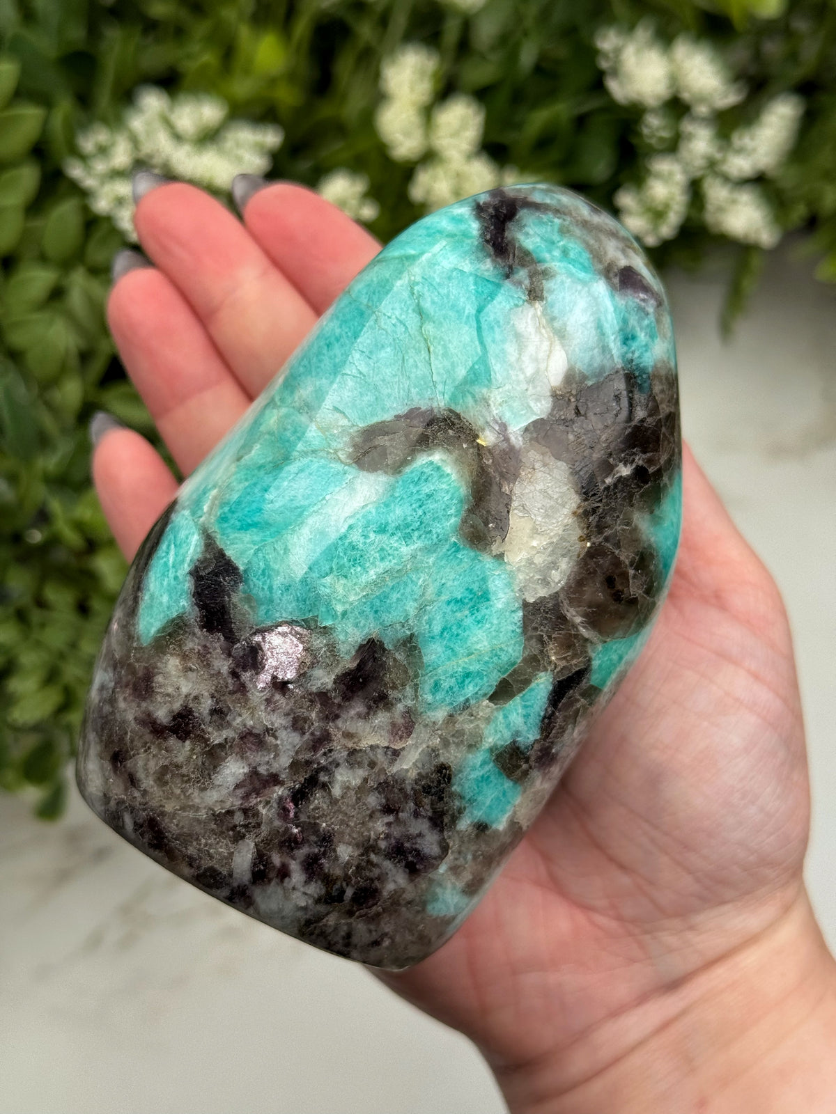 Smoky Amazonite Freeform - #18
