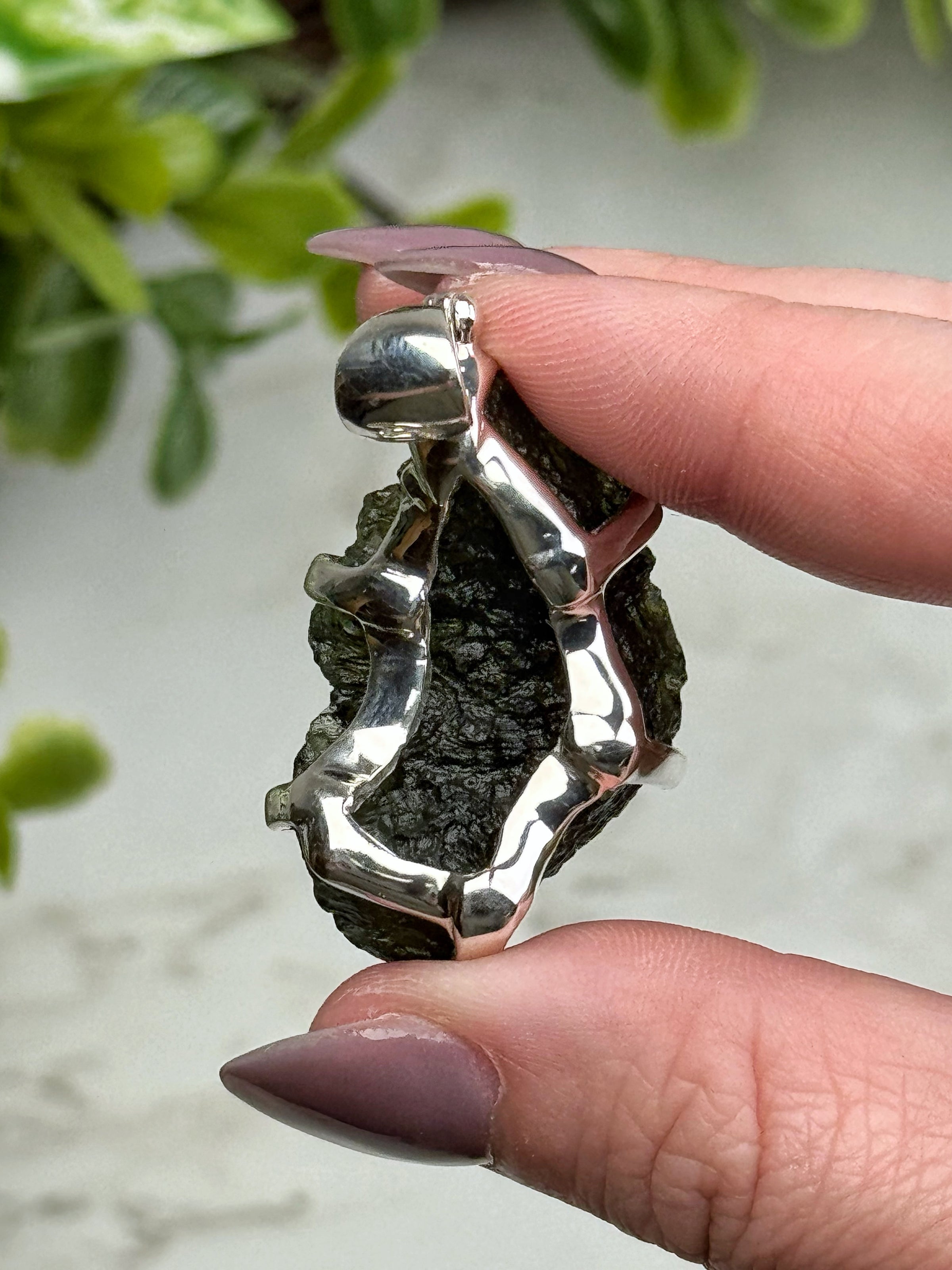 Moldavite Pendant - #16