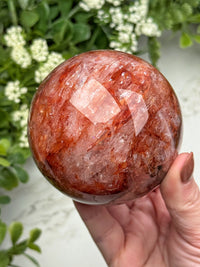 Fire Quartz Sphere - #15