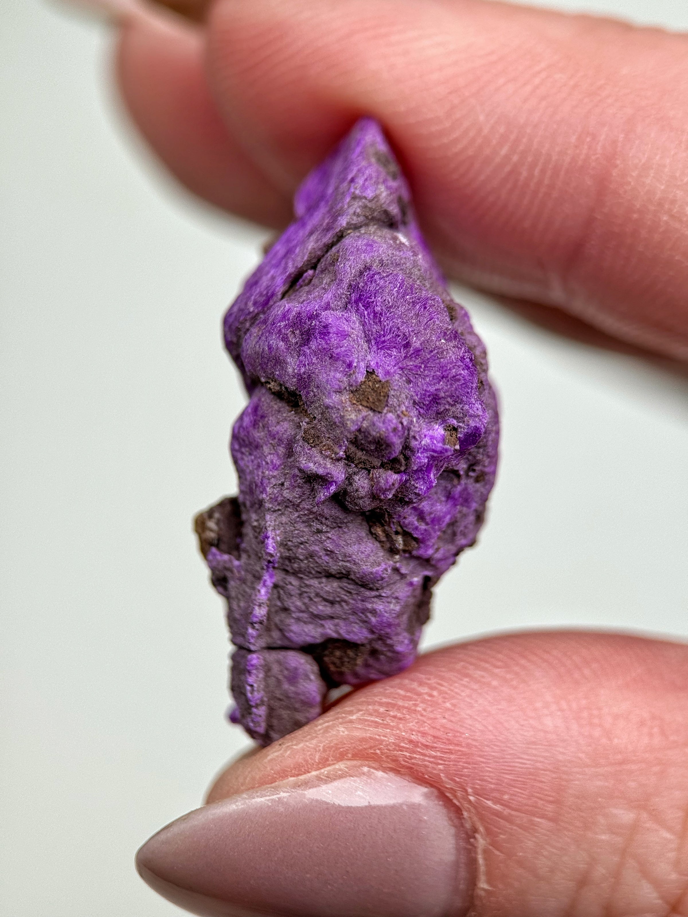 Fibrous Raw Sugilite - #8