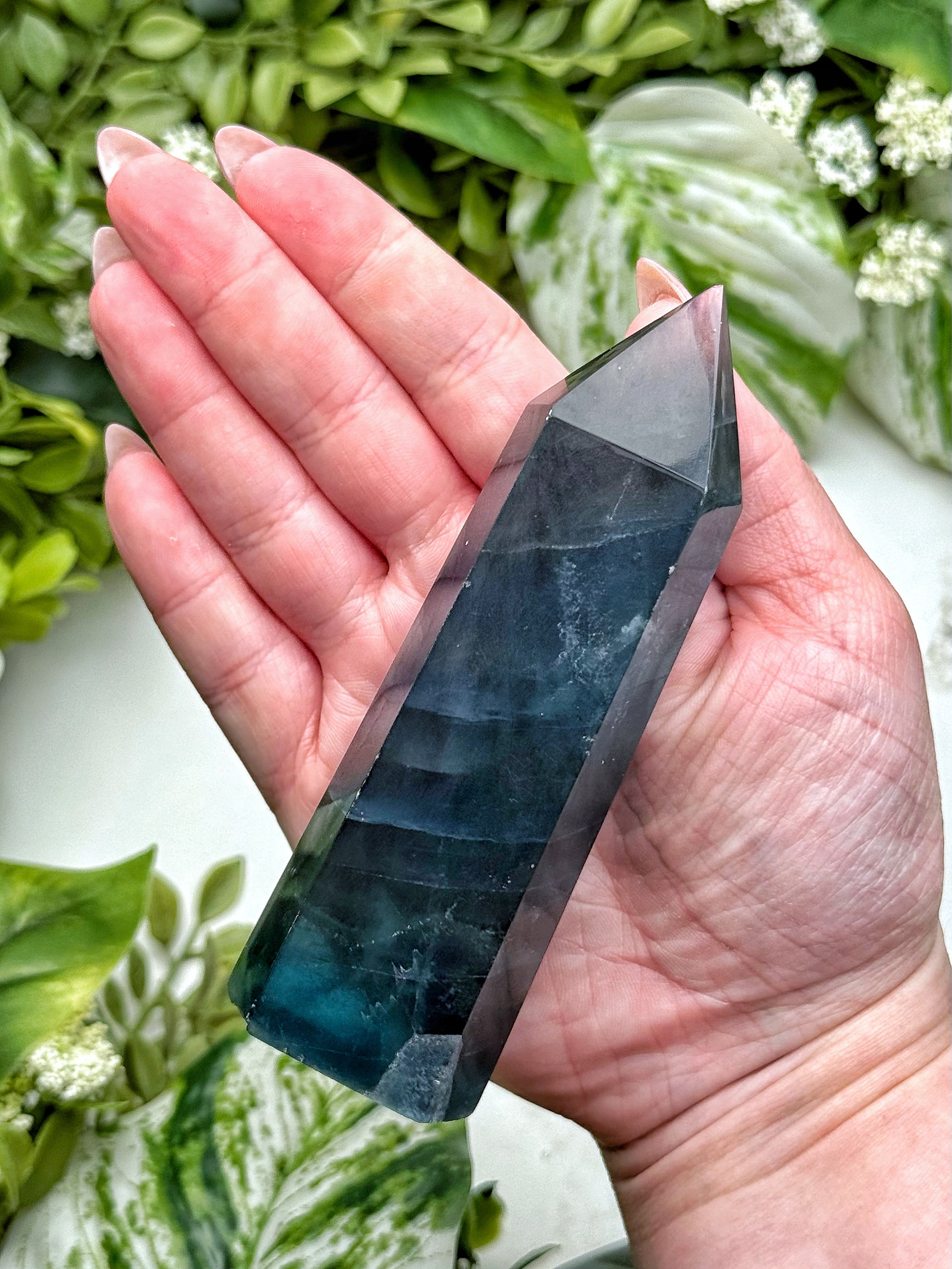 Fluorite Point - #15