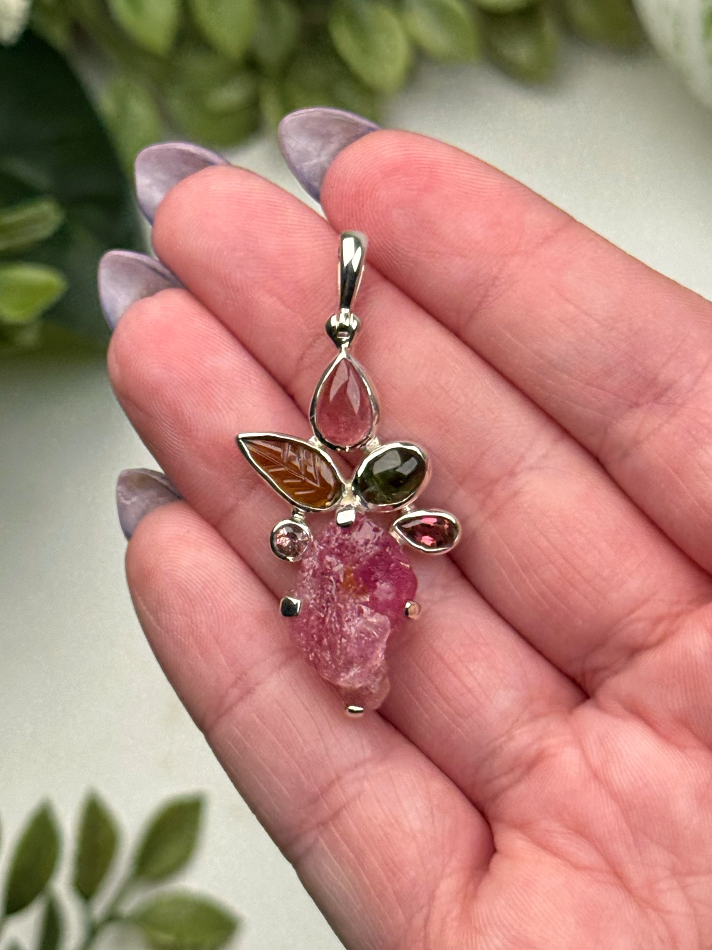 High Quality Tourmaline Pendant - #2