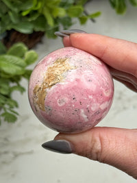 Rhodonite Sphere - #15