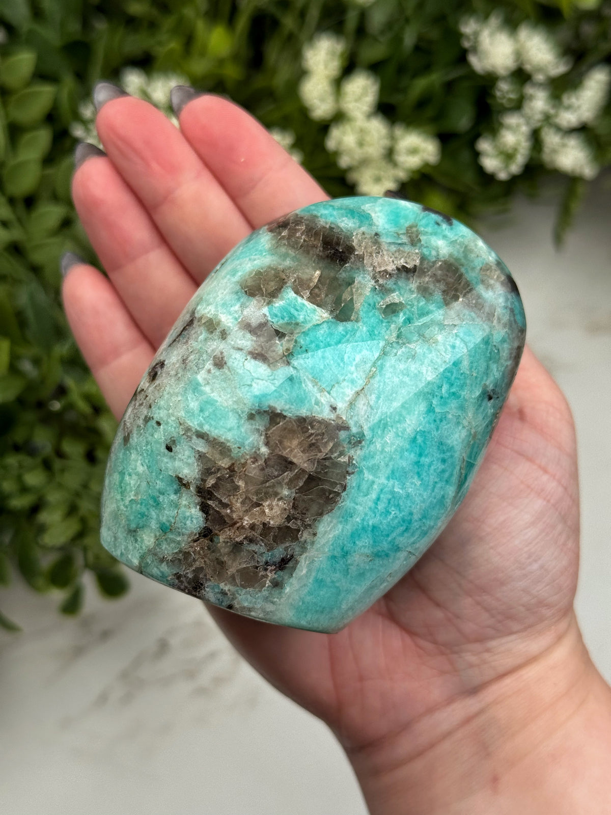 Smoky Amazonite Freeform - #20