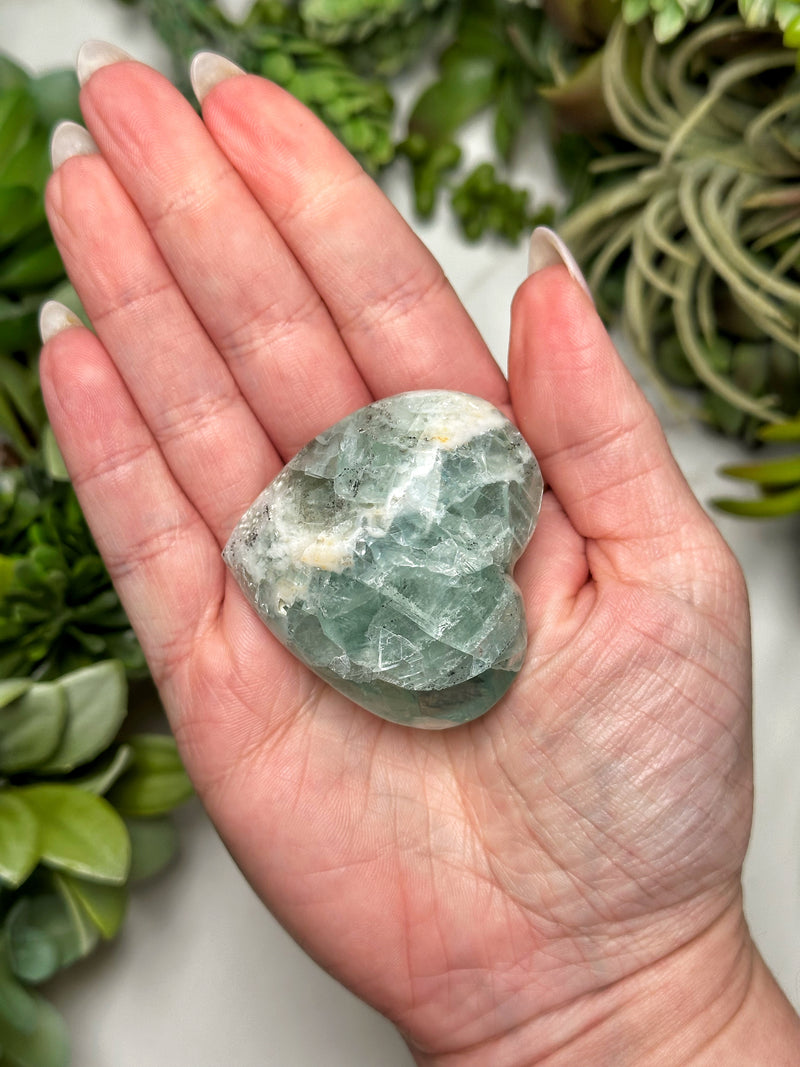 Fluorite Heart - #5