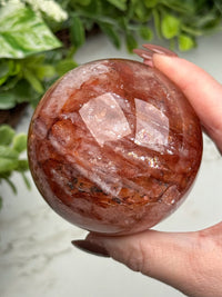 Fire Quartz Sphere - #11
