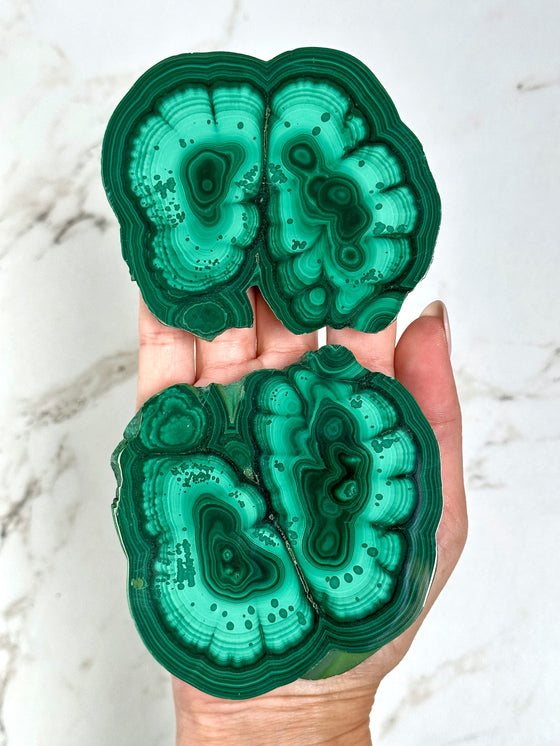 Malachite Pair Specimen - #3