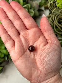 High Quality Hessonite Mini Garnet Sphere - #9