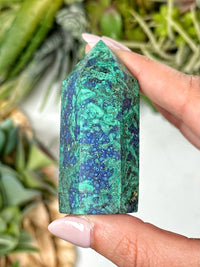 Azurite Malachite Point - #3