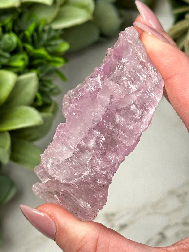 Gemmy Raw Kunzite - #4