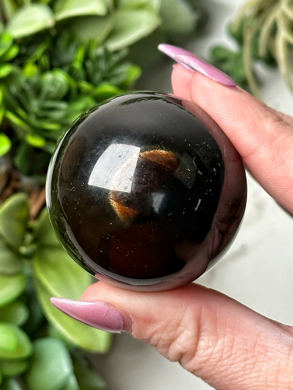 Amber Sphere -#12