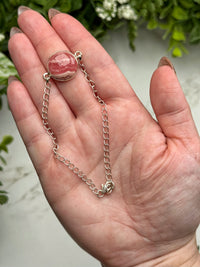 Rhodochrosite Bracelets - Heart Chakra - No. 71