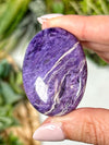 Charoite Palmstone - #3