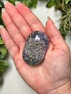 Grape Agate Palmstone - #12