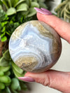 Druzy Blue Lace Agate Sphere - #6