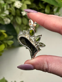 Peridot & Epidote Pendant -#1