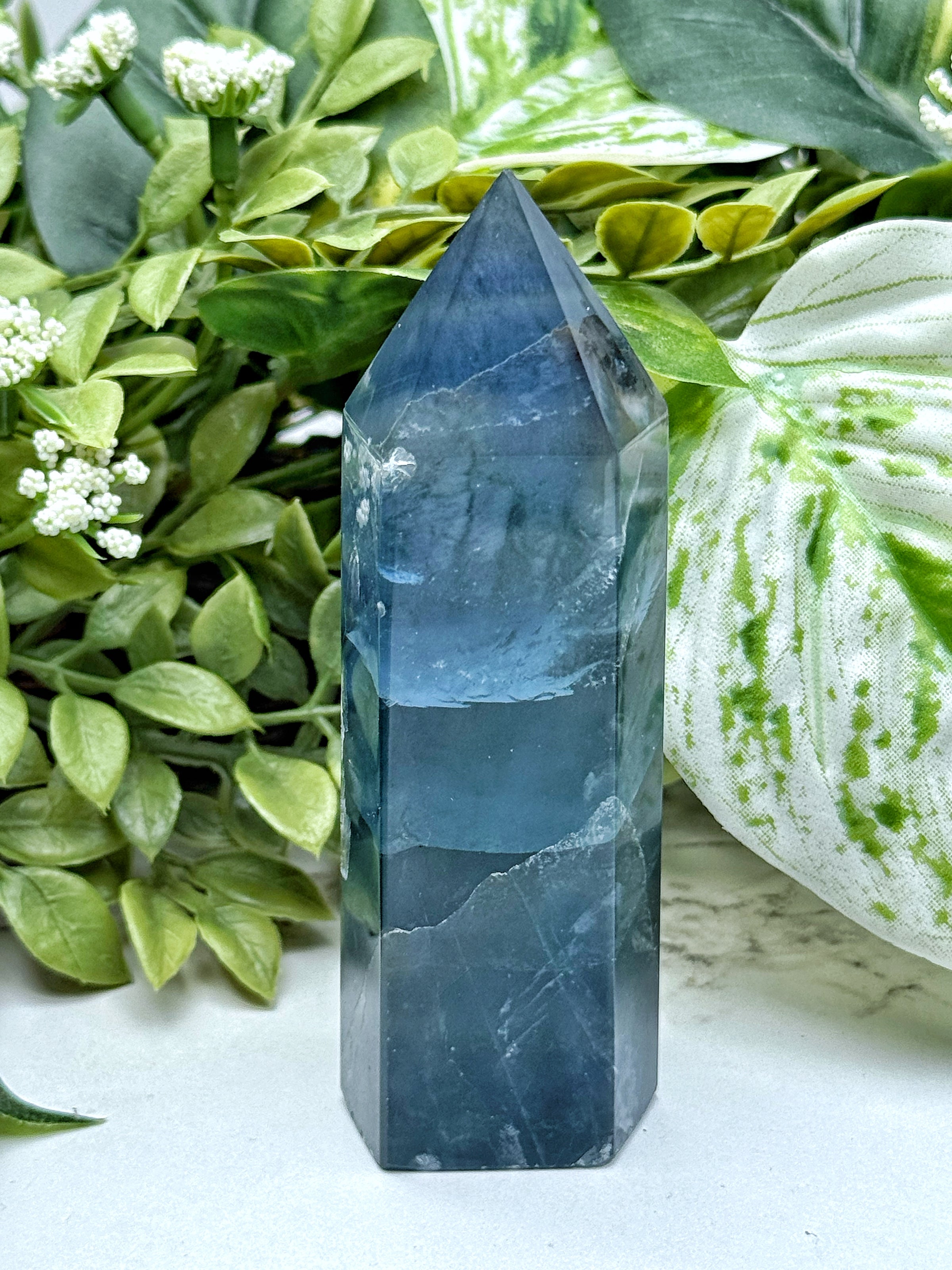 Fluorite Point - #13