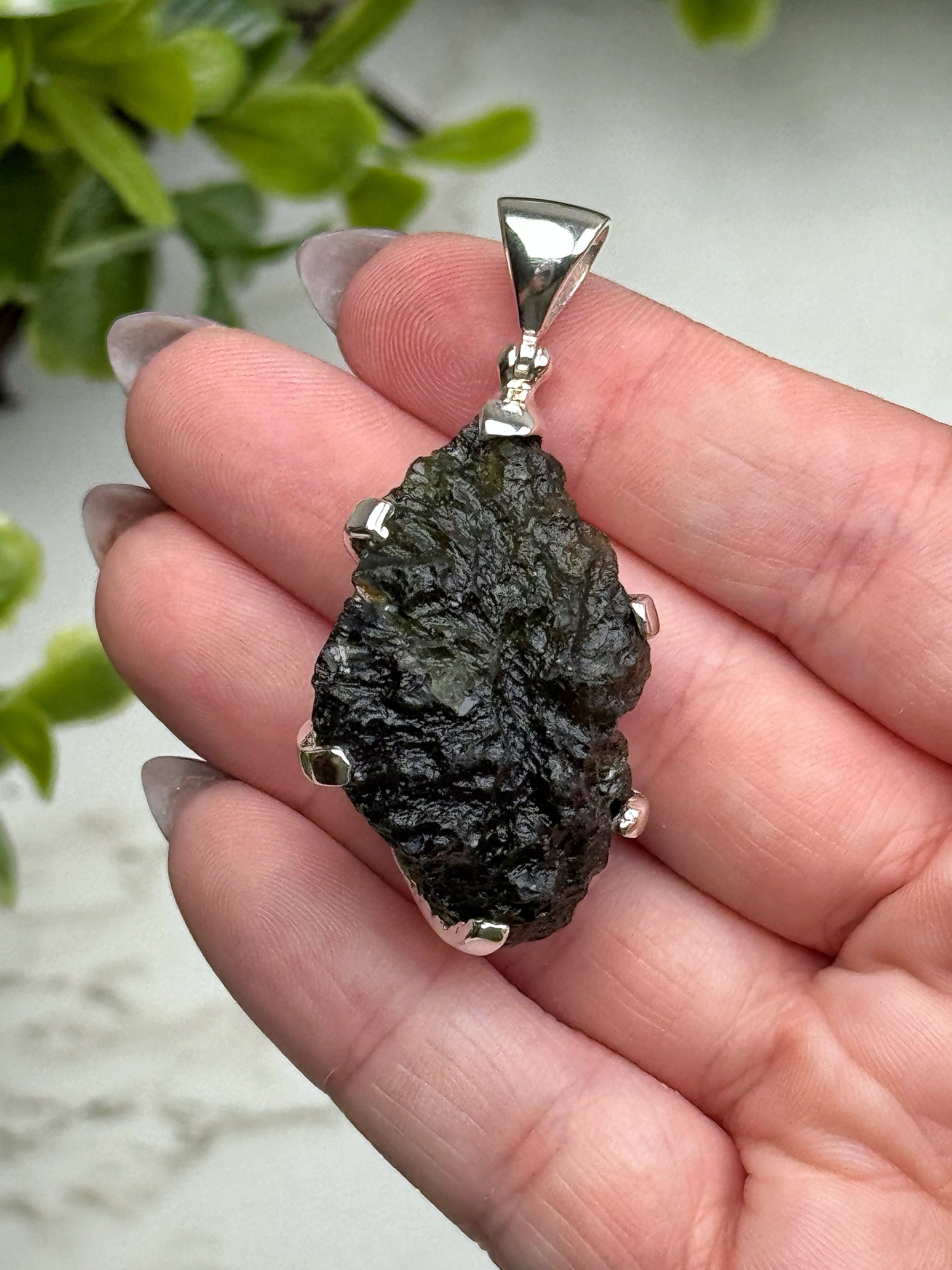 Moldavite Pendant - #16