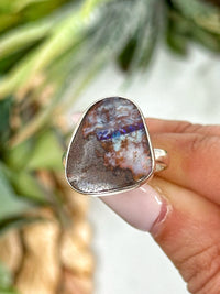 Boulder Opal Ring - #1