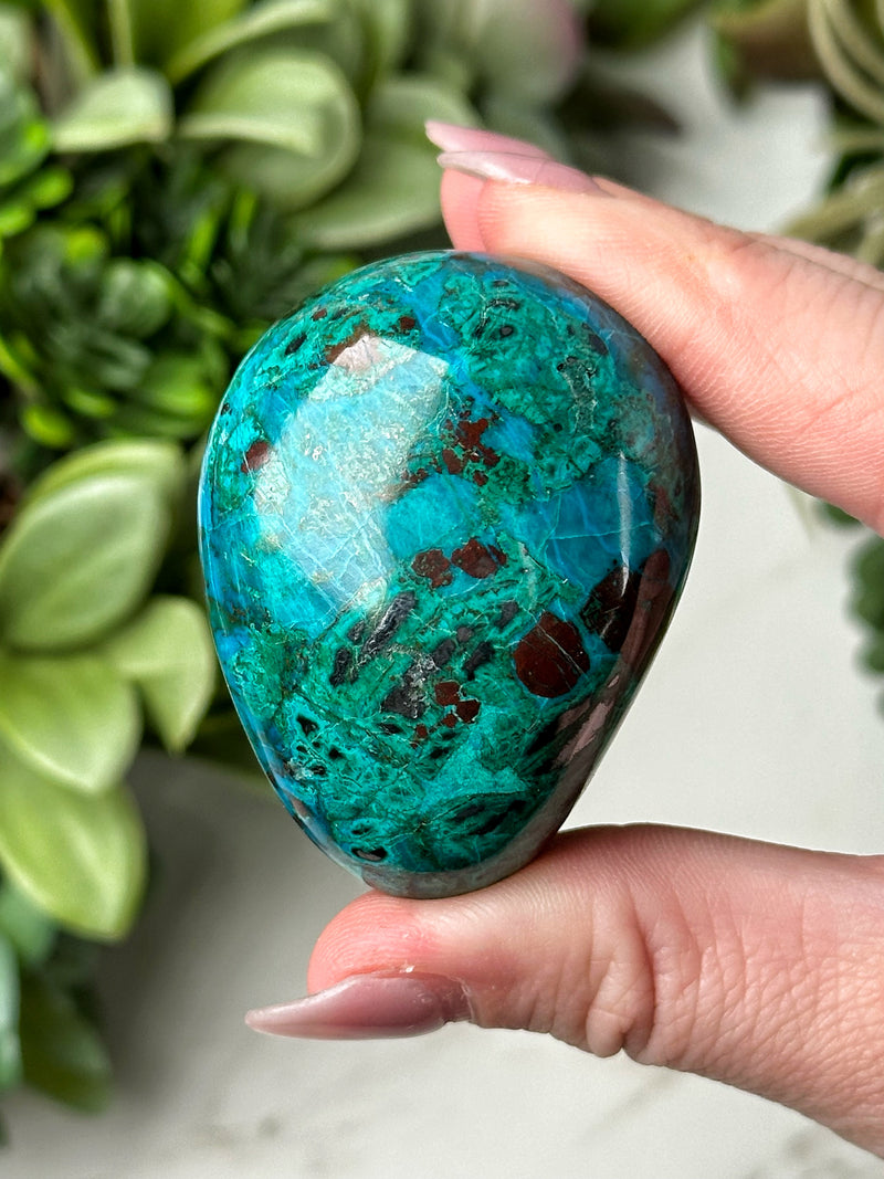 Chrysocolla Palmstone - #13