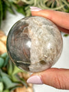 Flashy Polarity Moonstone Sphere - #3