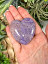 Lavender Jade Heart - #1