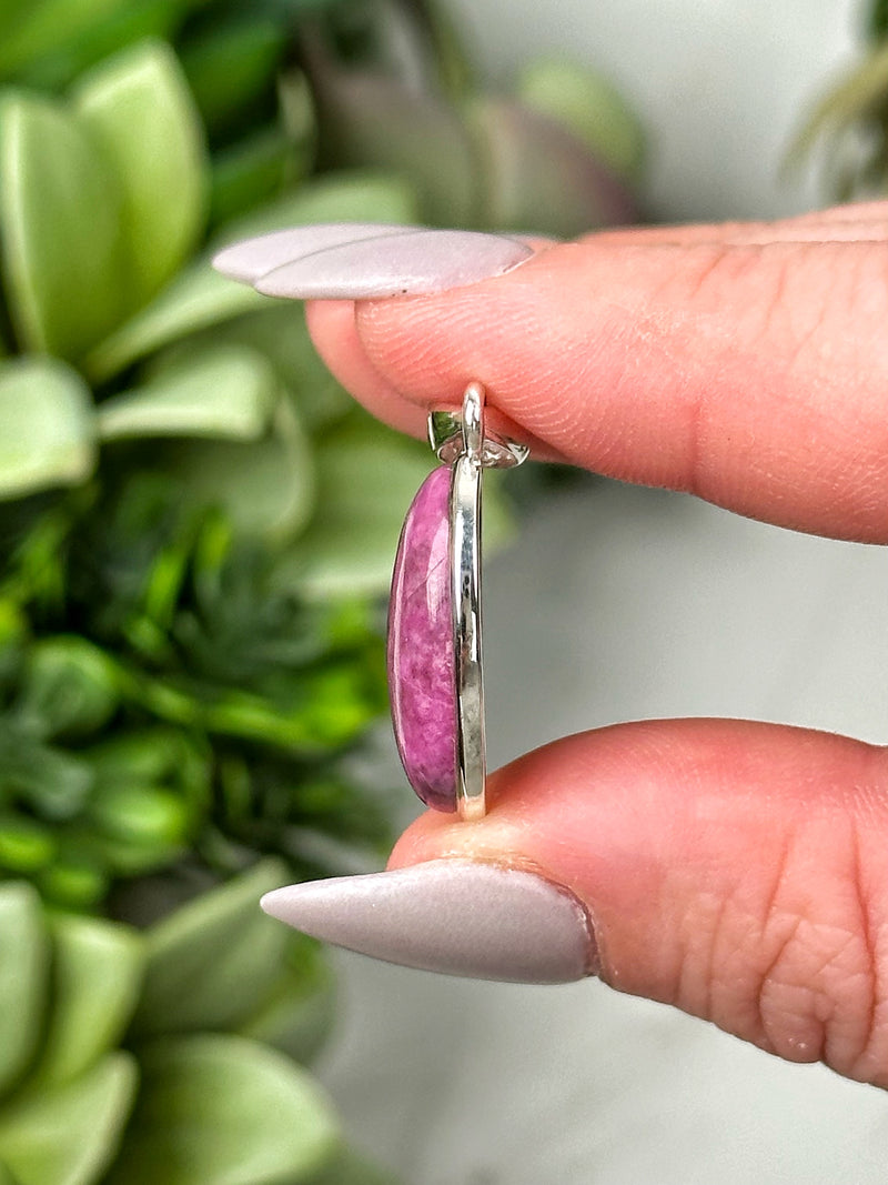 Cobaltoan Calcite Pendants - Heart Chakra - No. 59