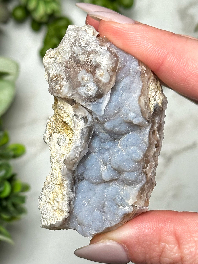 Raw Blue Chalcedony - #11