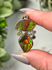 Ammolite Pendant - #4